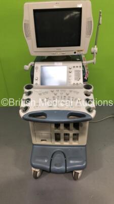 Toshiba Aplio XV Ultrasound Scanner with Panasonic LQ-MD800 DVD Video Recorder (No Power - Damage to Unit - See Pictures)