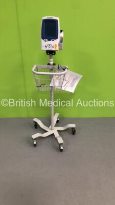 Welch Allyn SPOT Vital Signs LXi Patient Monitor on Stand (Unable to Power Test Due to No Power Supply) *S/N 20091207033*