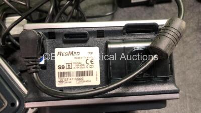 Job Lot Including 1 x ResMed AutoSet S9 CPAP Unit with 1 x AC Powers Supply (Powers Up) 1 x ResMed VPAP ST S9 CPAP Unit with 1 x AC Power Supply (Powers Up) 1 x ResMed Airsense 10 Autoset for Her CPAP Unit (Powers Up when Tested with Stock Power Supply) 1 - 6