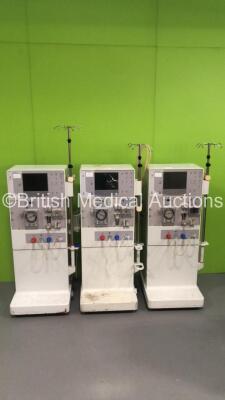 3 x Fresenius 2008K Dialysis Machines - Running Hours 14229 / 25783 / 20925 (Unable to Power Up Due to 3 Pin Plug)