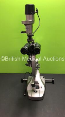 Keeler Symphony 40H Slit Lamp with 2 x 12.5x Eyepieces and F=107MM Lens (Untested Due to No Power Supply) *01700*