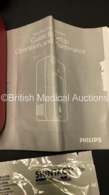 Philips HeartStart FR3 Defibrillator with 1 x Battery * Install Before Feb 2025 *,Manual and Electrodes in Carry Case (Powers Up) * SN C14L-01121 * *S* - 5