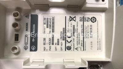 2 x Philips MRx Defibrillators Including ECG and Printer Options with 2 x Philips M3539A Power Adapters 2 x Paddle Lead, and 2 x 3 Lead ECG Leads (Both Power Up) *US00546549, US0054659* - 7