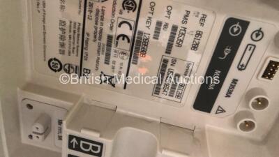 2 x Philips MRx Defibrillators Including ECG and Printer Options with 2 x Philips M3539A Power Adapters 2 x Paddle Lead, and 2 x 3 Lead ECG Leads (Both Power Up) *US00546541, US00546547* - 7