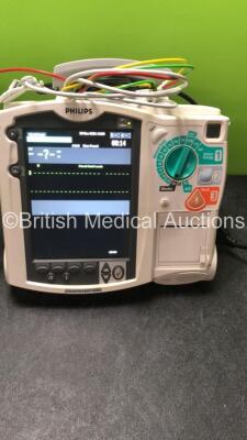 1 x Philips MRx Defibrillator Including ECG and Printer Options,1 x Philips MRx Defibrillators Including Pacer, ECG and Printer Options with 1 x Philips M3539A Power Adapter, 2 x Paddle Lead, and 2 x 3 Lead ECG Leads (Both Power Up) *US00546553, US0054652 - 2