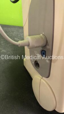 2 x Philips MRx Defibrillators Including Pacer, ECG SpO2 and Printer Options with 2 x Philips M3539A Power Adapters, 2 x Philips M3538A Batteries, 2 x Paddle Lead, and 2 x 3 Lead ECG Leads (Both Power Up) *US00539106, US00546526* - 3