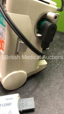 2 x Philips MRx Defibrillators Including Pacer, ECG and Printer Options with 2 x Philips M3539A Power Adapters, 2 x Philips M3538A Batteries, 2 x Paddle Lead, and 2 x 3 Lead ECG Leads (Both Power Up) *US00554890, US00546521* - 6