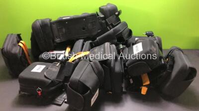 Job Lot of 9 x Lifepak 12 Carry Cases