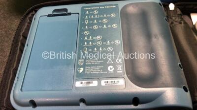 2 x Heartstart FRx Trainer Defibrillators in Carrt Cases *SN 2574201, 588512* - 3