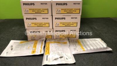 60 x Philips M3716A Heartstart Adult / Child Defibrillation Pads *All Out of Date*