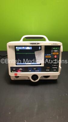 Medtronic Lifepak 20e Defibrillator/Monitor with Pacer,ECG and Printer Options (Powers Up-Missing Door-See Photos) * SN 43293057 * * Mfd 2015 *