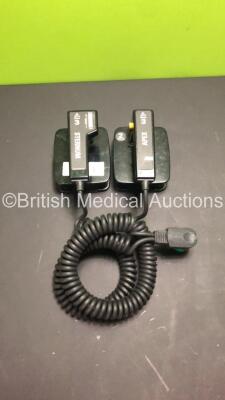 Medtronic M1722 External Defibrillator Hard Paddles * SN 84520 * - 2