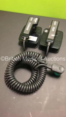 Medtronic M1722 External Defibrillator Hard Paddles * SN 84520 * - 4