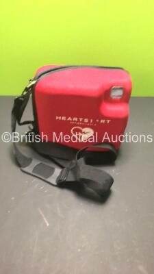 Agilent HeartStream FR2 Semi Automatic Defibrillator with 2 x Batteries and Carry Case (Powers Up) * SN 0401028886 * - 5