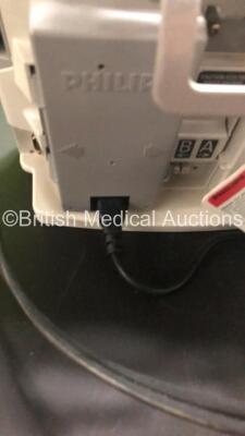 Philips HeartStart MRX Defibrillator with ECG and Printer Options,1 x Battery,1 x Philips M3539A Module,1 x Paddle Lead and 1 x Philips M32725A Test Load (Powers Up) - 6