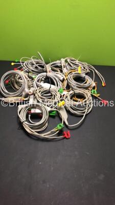 10 x 3 Lead ECG Leads (Stock Photo Used) - 2