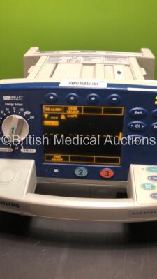 Philips HeartStart XL Smart Biphasic Defibrillator with Pacer,ECG and Printer Options (Powers Up) * SN US00120314 * - 4