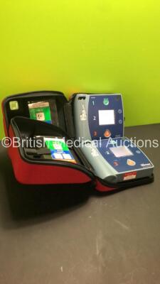 1 x Philips HeartStart FR2+ Defibrillator in Carry Case and 1 x Laerdal HeartStart FR2 Defibrillator in Carry Case (Both Power Up with Stock Battery-No Batteries Included) - 5