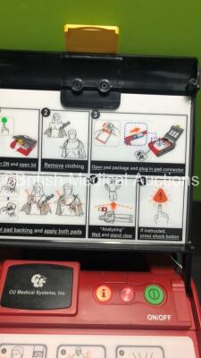 CU Medical Systems Inc AED IPAD Defibrillator Model NF1200 (Powers Up) * SN P1G49K254 * * Mfd 2008 * - 6