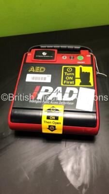 CU Medical Systems Inc AED IPAD Defibrillator Model NF1200 (Powers Up) * SN P1G49K254 * * Mfd 2008 * - 7