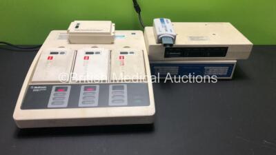 Job Lot Including 1 x Medtronic Physio-Control Battery Support System 2 Charger,4 x Physio-Control Lifepak Batteries,1 x AD HighPak Charger,1 x Medtronic Physio-Control DC Power Adaptor and 1 x Philips M3725A Test Load