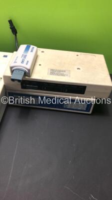 Job Lot Including 1 x Medtronic Physio-Control Battery Support System 2 Charger,4 x Physio-Control Lifepak Batteries,1 x AD HighPak Charger,1 x Medtronic Physio-Control DC Power Adaptor and 1 x Philips M3725A Test Load - 5