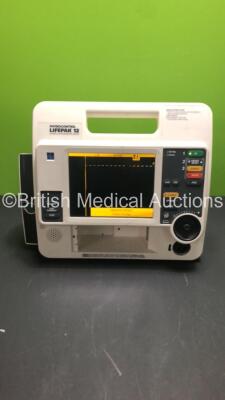 Physio-Control Lifepak 12 Defibrillator/Monitor Series with ECG Options with 2 x Batteries (Powers Up with Stock Battery-2 x Flat Batteries Included)