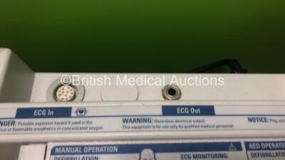 4 x Philips Heartstart XL Smart Biphasic Defibrillators with ECG and Printer Options, 4 x Test Loads, 4 x Paddle Leads, 4 x 3 Lead ECG Leads and 4 x Batteries (3 x Power Up) *US00108136 / US00448302 / US00448301 / US00122133* - 3