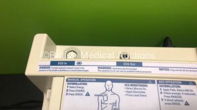 4 x Philips Heartstart XL Smart Biphasic Defibrillators with ECG and Printer Options, 4 x Test Loads, 4 x Paddle Leads, 4 x 3 Lead ECG Leads and 4 x Batteries (3 x Power Up) *US00108136 / US00448302 / US00448301 / US00122133* - 5