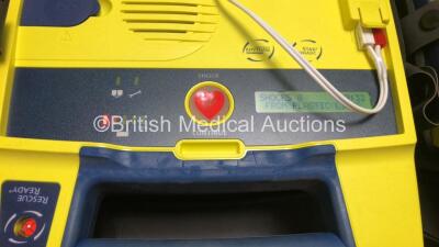4 x Cardiac Science Powerheart AED G3 Automated External Defibrillators with 4 x Batteries and 4 x Carry Cases (All Power Up) - 4