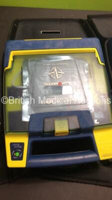 3 x Cardiac Science PowerHeart AED G3 Pro Defibrillators with 3 x Batteries and 3 x Carry Cases (All Power Up) - 7