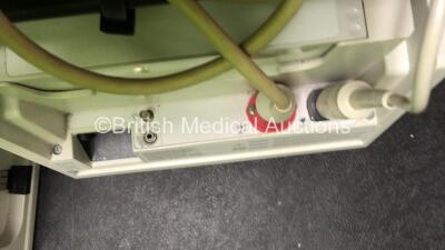 2 x Zoll M Series Biphasic Defibrillators Including ECG and Printer Options with 2 x Batteries, 2 x Patch Cables and 2 x 3 Lead ECG Leads (Both Power Up) *SN TZ7I94297, T06K85376* - 7