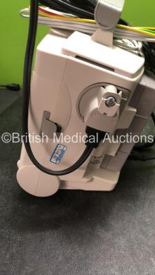 2 x Philips MRx Defibrillators Including ECG and Printer Options with 2 x Philips M3539A Power Adapters 2 x Paddle Lead, and 2 x 3 Lead ECG Leads (Both Power Up) *US00546535, US00546531* - 9