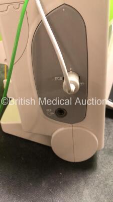 2 x Philips MRx Defibrillators Including ECG and Printer Options with 2 x Philips M3539A Power Adapters 2 x Paddle Lead, and 2 x 3 Lead ECG Leads (Both Power Up) *US00546452, US00546540* - 4