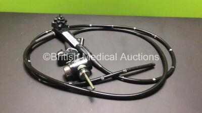 Olympus CF-Q260DL Video Colonoscope in Case - Engineer's Report : Optical System - No Fault Found, Angulation - Not Reaching Specification, To Be Adjusted, Insertion Tube - Bending Section Rubber Glue Poor, Light Transmission - No Fault Found, Channels - - 2