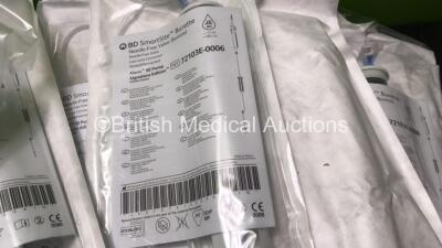 Job Lot of Consumables Including Infusion Pump Burette Sets, Alaris SE Pump Valves and 10ml Syringes *All in Date* - 4