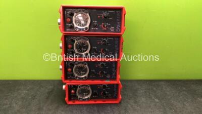 4 x Smiths paraPAC 200D MR Compatible Ventilators
