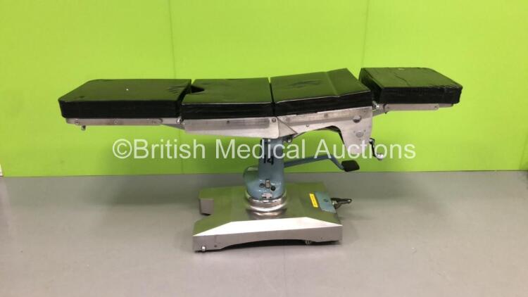 Eschmann Manual Hydraulic Operating Table with Cushions (Hydraulics Tested Working)