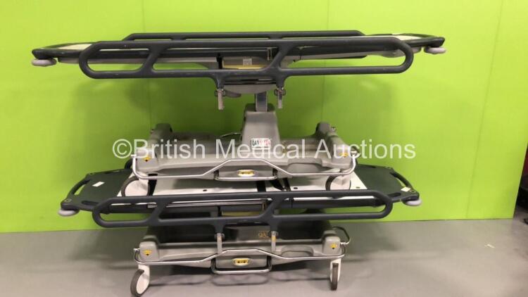 2 x Anetic Aid QA3 Patient Examination Couches (1 x Hydraulics Tested Working)