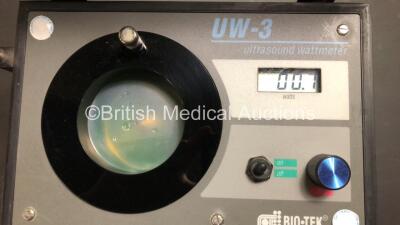 1 x Bio-Tek UW-3 Ultrasound Wattmeter (Powers Up) and 1 x Bio-Tek RF302 Electrosurgery Analyser - 2