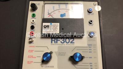 1 x Bio-Tek UW-3 Ultrasound Wattmeter (Powers Up) and 1 x Bio-Tek RF302 Electrosurgery Analyser - 3