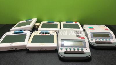 Job Lot Including 6 x Laborie Bladder VU Bladder Scanners (All Untested Due to Missing Batteries) 2 x BVI 3000 Bladder Scan Bladder Scanners (Both Untested Due to Missing Batteries)