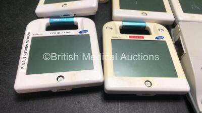 Job Lot Including 6 x Laborie Bladder VU Bladder Scanners (All Untested Due to Missing Batteries) 2 x BVI 3000 Bladder Scan Bladder Scanners (Both Untested Due to Missing Batteries) - 2