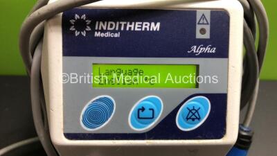 Job Lot Including 4 x Inditherm Alpha Model MECU1 Units 1 x Covidien Kendall SCD Compression System and 1 x Kendall SCD Express with Vascular Refill Detection Unit (All Power Up) - 6