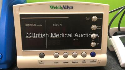 Mixed Lot Including 1 x InterMed Penlon VS-800 Patient Monitor with 1 x NIBP Hose and 1 x SpO2 Lead with Finger Sensor (Powers Up) 1 x GE Dinamap PRO 300V2 Patient Monitor (Powers Up) 1 x Welch Allyn 5200 Series Patient Monitor (No Power) 2 x DB32 Digital - 3