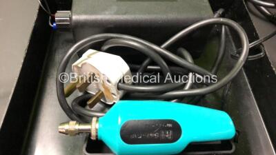 Mixed Lot Including 1 x Enraf Nonius Endomed 582 Electrotherapy Unit (Powers Up) 1 x Aircast Venaflow Elite Compression Unit (Powers Up) 1 x Fisher&Paykel Neopuff Resuscitator, 1 x Wescor Webster Sweat Inducer, 2 x Drill Transformers and 1 x GE lullaby LE - 5