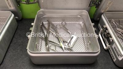 4 x Surgical Instrument Trays with Various Surgical Instruments - 2