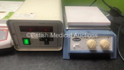 Mixed Lot Including 1 x Mettler Toledo PR8001 Weighing Scales (Powers Up) 1 x Jenway 1100 Hotplate & Stirrer (Powers Up) 1 x Digital 37-2 Incubation Remote Control Unit (Powers Up) 1 x Start - 4