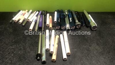 Job Lot of Torches and Eye Test Pens