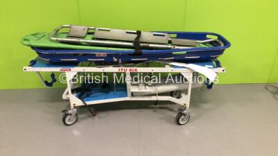 1 x Ferno ITU SIX Stretcher with 3 x Spinal Boards